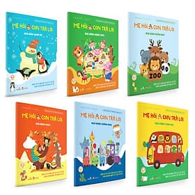 Sách cho bé - Mẹ Hỏi Con Trả Lời - Sách tương tác - Lẻ tự chọn - Nha Nha