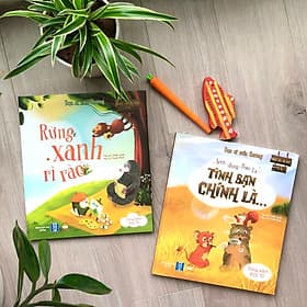 Combo 2 Cuốn Truyện Kể Trước Khi Ngủ Cho Bé - Bạn Ơi Mến Thương - Sách Bìa Cứng Cho Bé 0-3 4-6 Tuổi (Truyện Kể Hằng Đêm) - Thương Thương