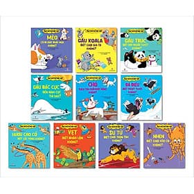 Kim Đồng - Combo Thế giới động vật (10 quyển) - Kim Quý