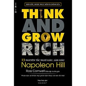 Sách Think And Grow Rich - 13 Nguyên Tắc Nghĩ Giàu Làm Giàu - NG.UYÊN