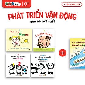 Truyện Ehon bé 1-2-3 tuổi - Bộ 5 cuốn Phát triển vận động - Nam Việt