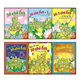 Combo Ehon Nhật Bản - 10 Chú Ếch - Thương Thương