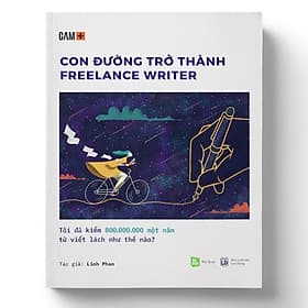 Sách Con đường trở thành Freelance Writer - BẢN QUYỀN - Rio books