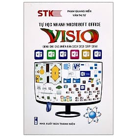 Sách Tự Học Nhanh Microsoft Office - Visio (Dùng Cho Các Phiên Bản 2021-2020-2019-2016) - Thương Thương