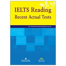 Sách IELTS Reading - Recent Actual Tests - Trí