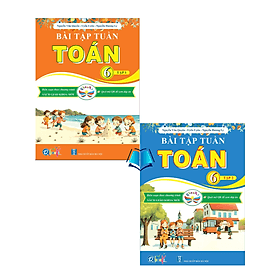 Combo Bài Tập Tuần Toán Lớp 6 - Cả Năm - Cánh Diều - An Nam