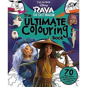 ['disney'] Raya and the Last Dragon: The Ultimate Colouring Book - Nam Phương