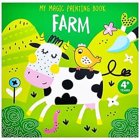 Magic Painting Activity Book - Farm - Phương Phương