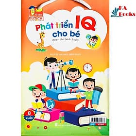 Combo Bộ Phát Triển IQ Cho Bé 4-6 Tuổi - 8 quyển - Thương Thương