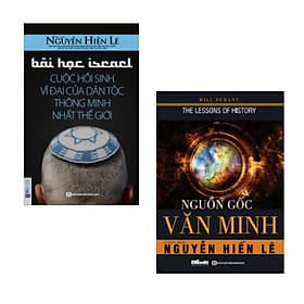 Combo sách: Bài Học Israel - Cuộc Hồi Sinh Vĩ Đại Của Dân Tộc Thông Minh Nhất Thế Giới + Nguồn Gốc Văn Minh - Minh Thông