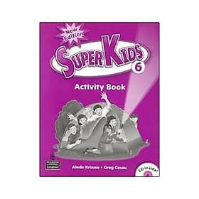 Sách Superkids NE Activity Book 6 with CD - Pearson Education