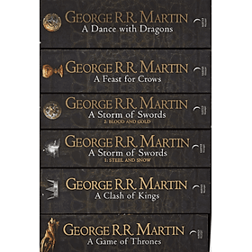 Bộ sách tiểu thuyết thiếu niên tiếng Anh: Game Of Thrones 6 Vol Box Exp - Usborne Publishing Ltd