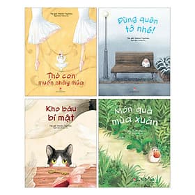 Combo Sách Ehon Của Tác Giả Makiko Toyofuku (4 Cuốn) - 