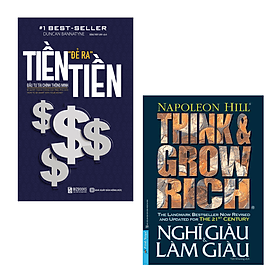 Combo 2 Cuốn Sách Hay Về Kinh Doanh - Tiền Đẻ Ra Tiền - Đầu Tư Tài Chính Thông Minh+ Nghĩ Giàu Và Làm Giàu - Lâm Hà