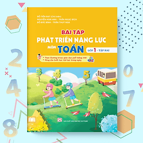 Bài tập phát triển năng lực môn toán lớp 1 tập 2 - PB1 - Nha Nha
