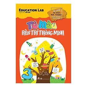 Sách Tô Màu Rèn Luyện Trí Thông Minh (Tập 3) - Minh Vân