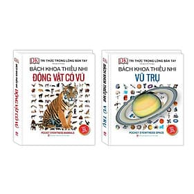 Bách Khoa Thiếu Nhi Động Vật Có Vú + Bách Khoa Thiếu Nhi Vũ Trụ - Combo 2 Cuốn Bìa Cứng - Minh Thắng - Vũ