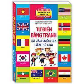Sách Từ điển bằng tranh - Cờ các quốc gia trên thế giới (bìa cứng) - Minh Minh