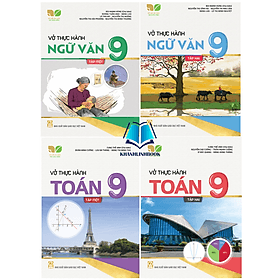 Combo Vở thực hành Toán + Ngữ Văn 9 (Kết nối tri thức với cuộc sống) - Tri Thức