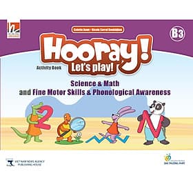 Hooray Let's Play B3 Science & Math and Fine Motor Skills-Phonological Awareness Activity Book - ED