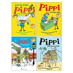 Combo truyện Pippi tất dài (4 cuốn - NXB Kim Đồng) - Kim Hye-Jin