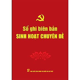 Sổ ghi biên bản Sinh hoạt chuyên đề - Nhà xuất bản Larousse