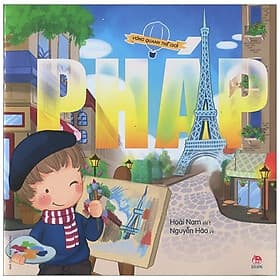Sách Vòng Quanh Thế Giới - Pháp - Nha Nha