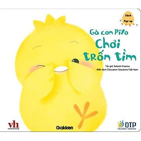 Gà con Piyo Chơi trốn tìm - Sách tranh Pop-up - Gã