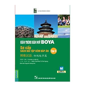 Giáo trình Hán ngữ Boya Sơ Cấp 2 Sách Bài Tập kèm đáp án - Mcbooks