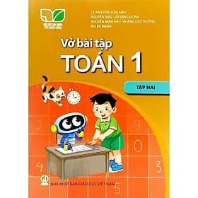 Sách Vở bài tập Toán 1- tập hai- Kết Nối Tri Thức Với Cuộc Sống (Kèm bìa nilong bao sách) - Tri Thức