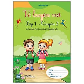 Vở Luyện Viết Lớp 1 - Quyển 2 (Cánh Diều) - Trần Diệu Linh