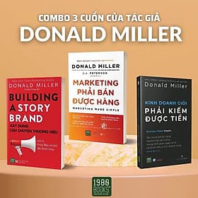 Combo 3 Cuốn Của Tác Giả Donald Miller: Xây Dựng Thương Hiệu Là Chiến Lược + Marketing Là Chiến Thuật + Kinh Doanh Là Chiến Trường - Thương Thương