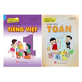 Combo phát triển năng lực trong môn Toán + Tiếng Việt 1 - tập 2 - An Vi