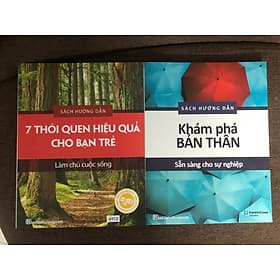 sách hướng dẫn: 7 thói quen cho bạn trẻ làm chủ cuộc sống + Khám phá bản thân sẵn sàng cho sự nghiệp (Franklin Covey) - An Nam