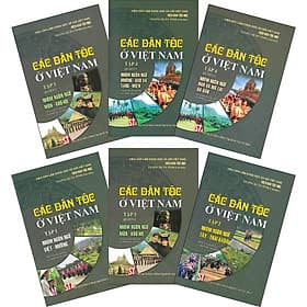 Combo Bộ 6 Cuốn: Các Dân Tộc Ở Việt Nam - Nam Việt