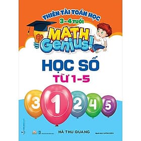 Sách Thiên Tài Toán Học ( 3 - 6 Tuổi)