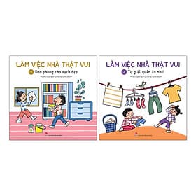 Combo Làm Việc Nhà Thật Vui (2 Cuốn) - Vũ