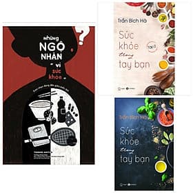 Combo 2 cuốn hay về chăm sóc sức khỏe :Những Ngộ Nhận "Vì Sức Khỏe" + Sức Khỏe Trong Tay Bạn Tập 1 + Tập 2 ( Tặng kèm Bookmark Happy Life)