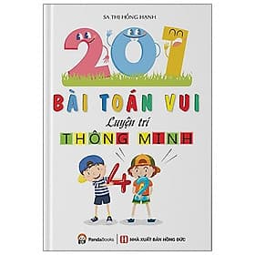 Sách 201 Bài Toán Vui Luyện Trí Thông Minh - Vũ