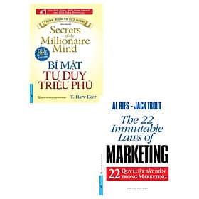 Combo 22 Quy Luật Bất Biến Trong Marketing + Bí Mật Tư Duy Triệu Phú _FN - Quý Somsen