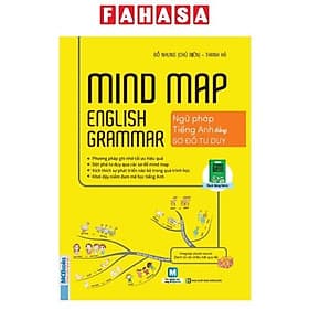 Sách Mindmap English Grammar - Ngữ Pháp Tiếng Anh Bằng Sơ Đồ Tư Duy - Mcbooks