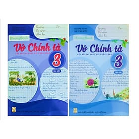 Combo 2 cuốn Vở luyện viết chính tả 3 ( kết nối tri thức ) - BT - An Vi