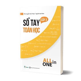 Sách - Sổ tay toán học cấp 3 - All in one - Nha Nha