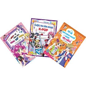 Combo Trọn Bộ 3 Quyển: Smart Girls - Cuộc Thi Âm Nhạc K-Pop + Mình Sẽ Trở Nên Xinh Đẹp Hơn + Tớ Sẽ Trở Thành Người Được Yêu Mến - Minh Minh