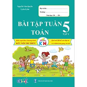 Bài tập tuần Toán 5 - Tập 1 - Kết Nối Tri Thức - Bản Quyền - Trí