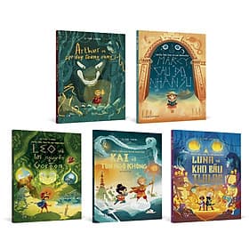 (Trọn bộ 5 cuốn) TRUYỆN THẦN THOẠI CỦA NHÀ BROWNSTONE - Joe Todd-Stanton - Trần Hoàng Chi, Vi Hạ dịch – Đông A - Hạ