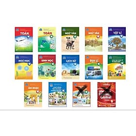 Bộ Sách giáo khoa Lớp 10- Chân Trời Sáng Tạo (12 quyển- Kèm bìa nilong bao sách) - Ume Chan