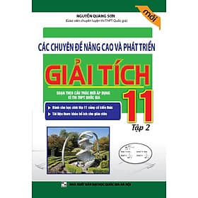 Sách Các Chuyên Đề Nâng Cao Và Phát Triển Giải Tích 11 (Tập 2) - Trí