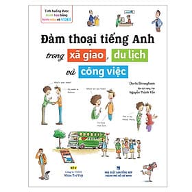 Sách Đàm Thoại Tiếng Anh Trong Xã Giao, Du Lịch Và Công Việc (Kèm 1 Đĩa DVD-Room) - Việt An