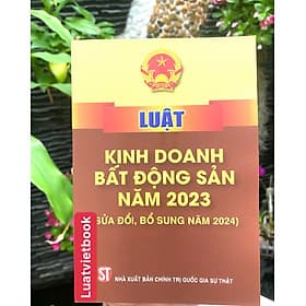 Luật Kinh Doanh Bất Động Sản Năm 2023 ( Sửa đổi, bổ sung năm 2024 ) - G
